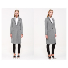 2016 Winter Woolen Garment Customized Women′s Wear Fashion Maxi Coat